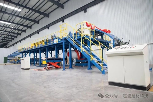 超誠建材科技聚氨酯冷庫板三號線正式投產(chǎn)（真沒想到）